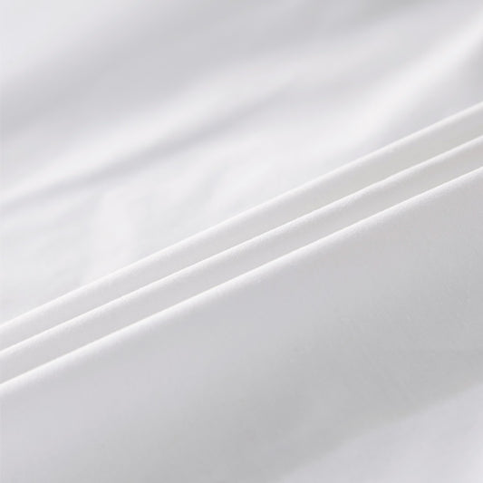 High Quality Hotel 100% Cotton Percale Flat Sheet 200TC