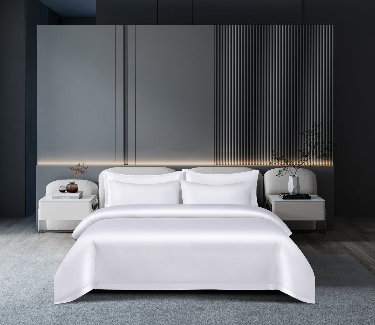 Luxuary Hotel 100% Cotton Stain Duvet Cover 300TC