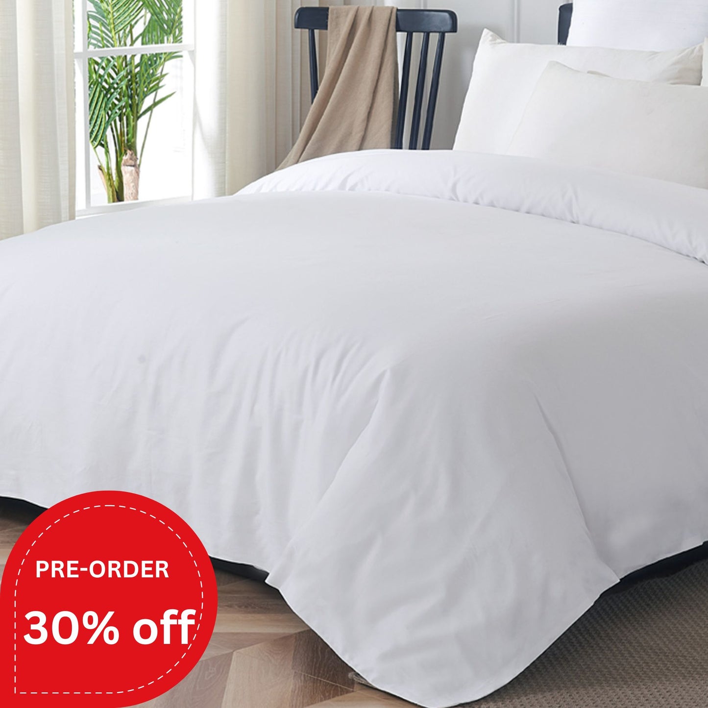 High Quality Hotel 100% Cotton Percale Duvet Cover 200TC-PRE ORDER