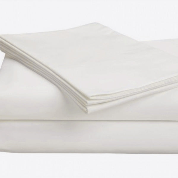 High Quality Hotel 100% Cotton Percale Flat Sheet 200TC